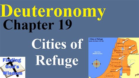 cities of refuge today|Deuteronomy 19 Chapter Summary .